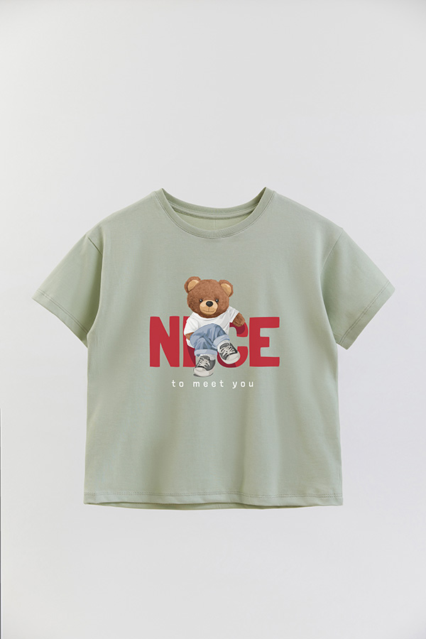 REMERA GB OVERSIZE NICE TO MEET YOU