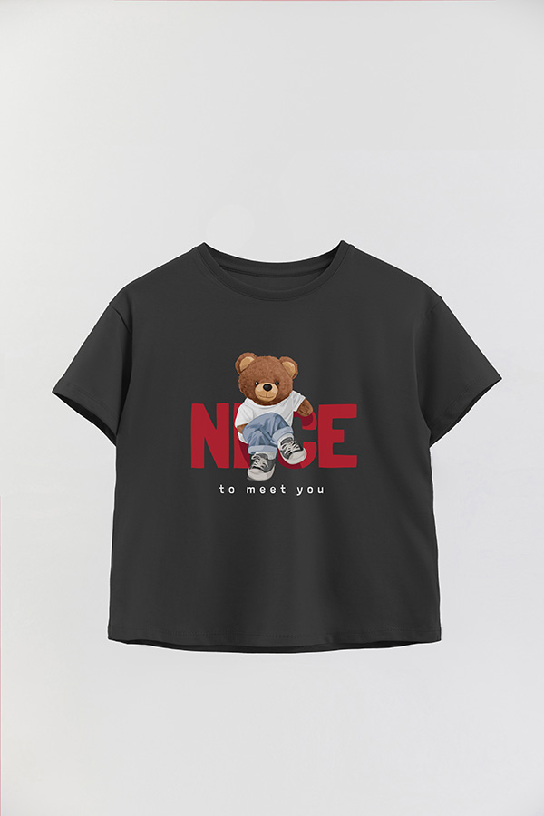 REMERA GB OVERSIZE NICE TO MEET YOU