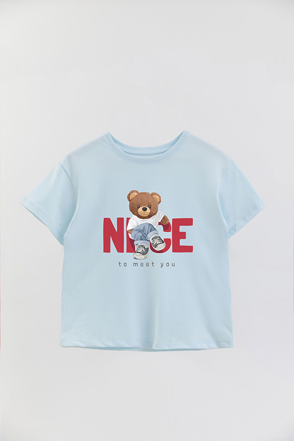 REMERA GB OVERSIZE NICE TO MEET YOU