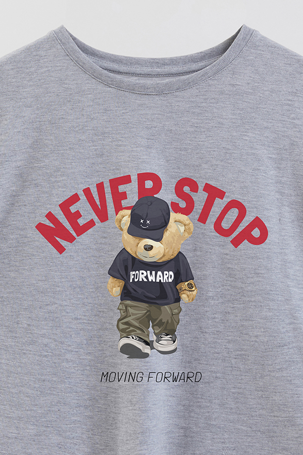 REMERA GB OVERSIZE NEVER STOP