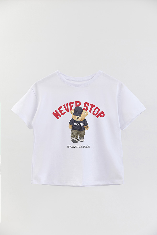 REMERA GB OVERSIZE NEVER STOP