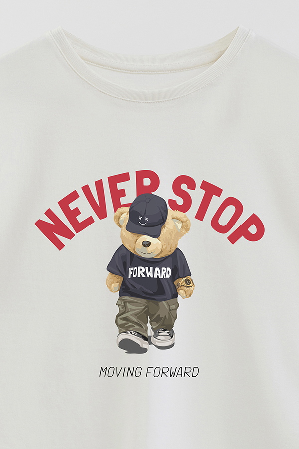 REMERA GB OVERSIZE NEVER STOP
