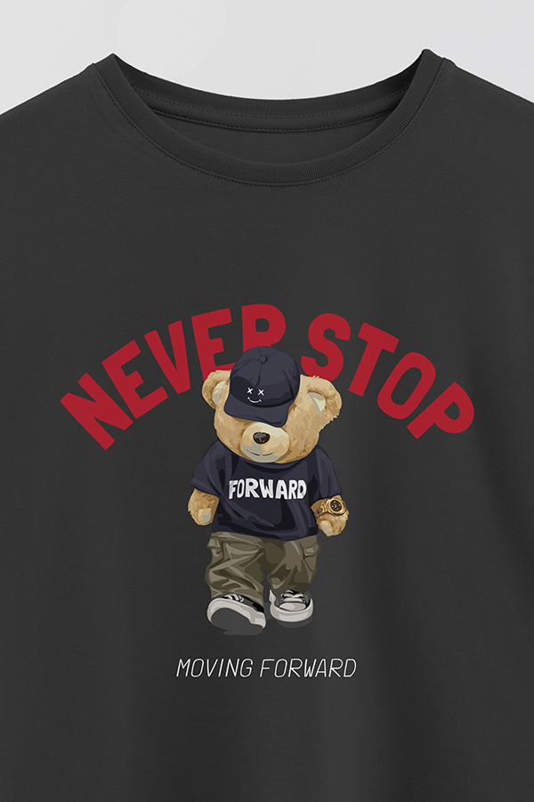 REMERA GB OVERSIZE NEVER STOP