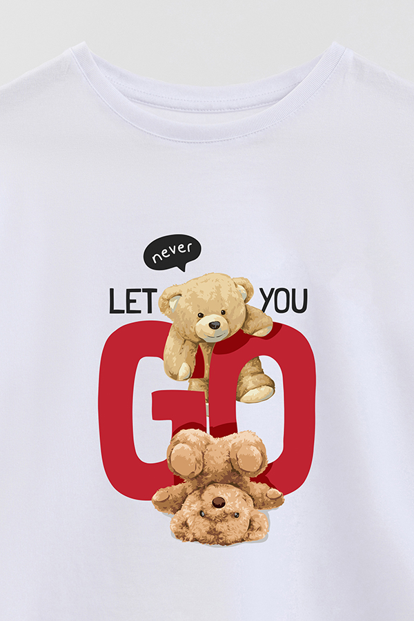 REMERA GB OVERSIZE NEVER LET YOU GO