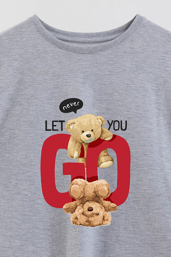 REMERA GB OVERSIZE NEVER LET YOU GO