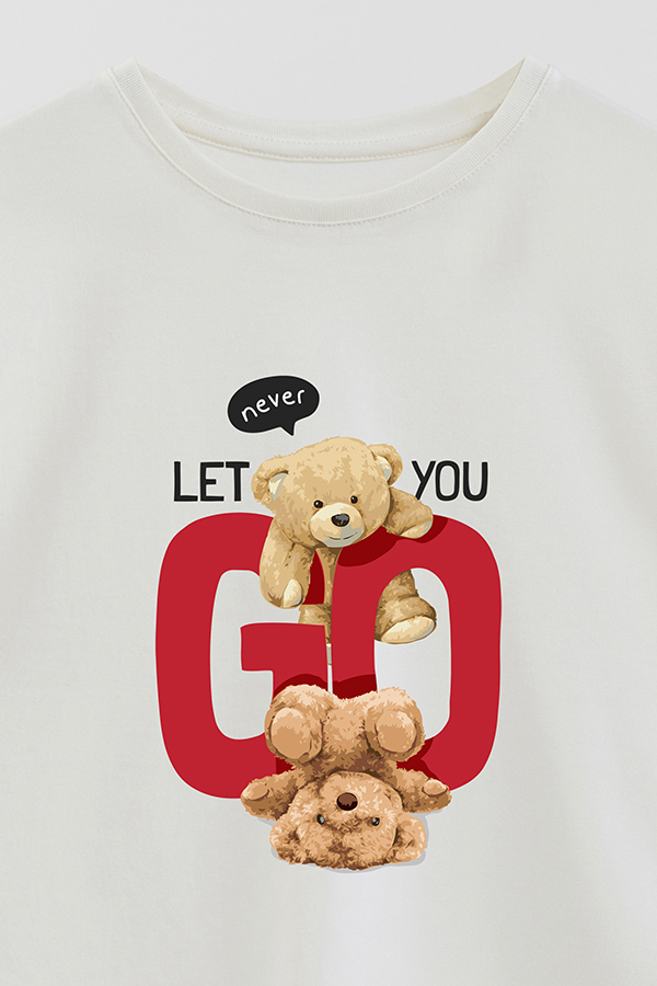 REMERA GB OVERSIZE NEVER LET YOU GO