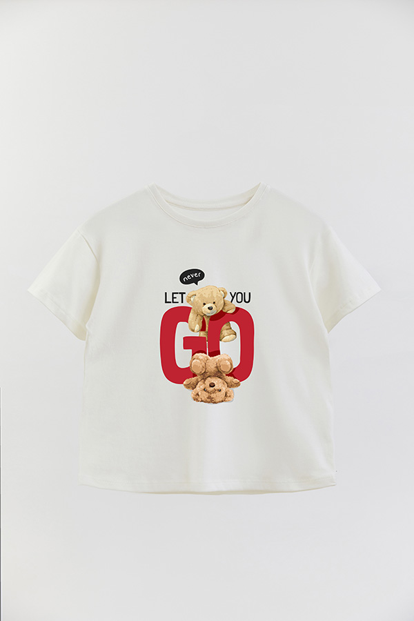 REMERA GB OVERSIZE NEVER LET YOU GO