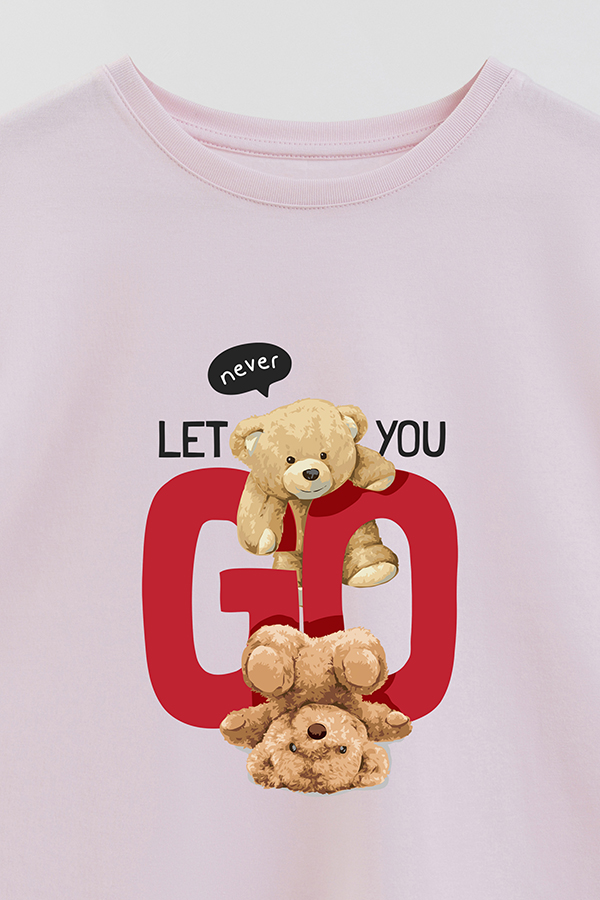REMERA GB OVERSIZE NEVER LET YOU GO
