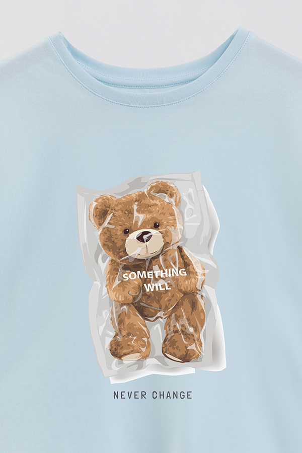 REMERA GB OVERSIZE NEVER CHANGE