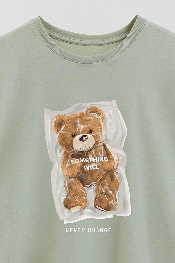 REMERA GB OVERSIZE NEVER CHANGE