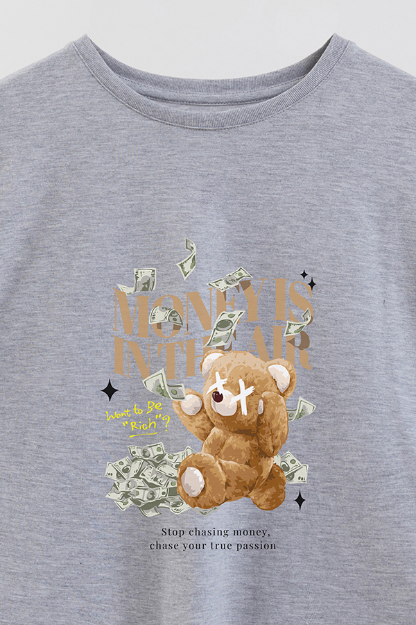 REMERA GB OVERSIZE MONEY IS IN THE AIR
