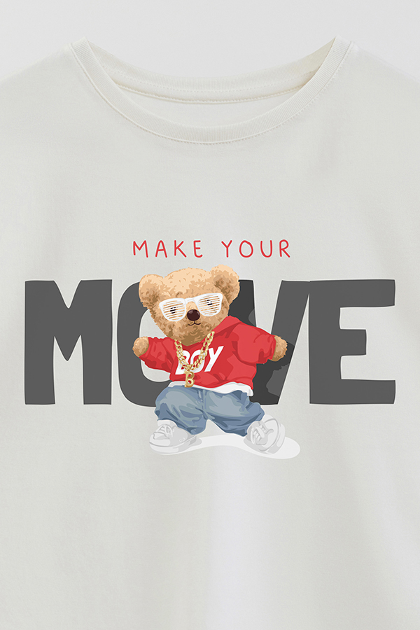 REMERA GB OVERSIZE MAKE YOUR MOVES