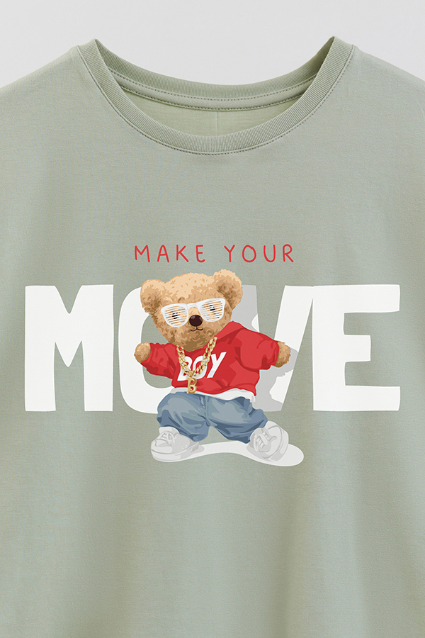 REMERA GB OVERSIZE MAKE YOUR MOVES