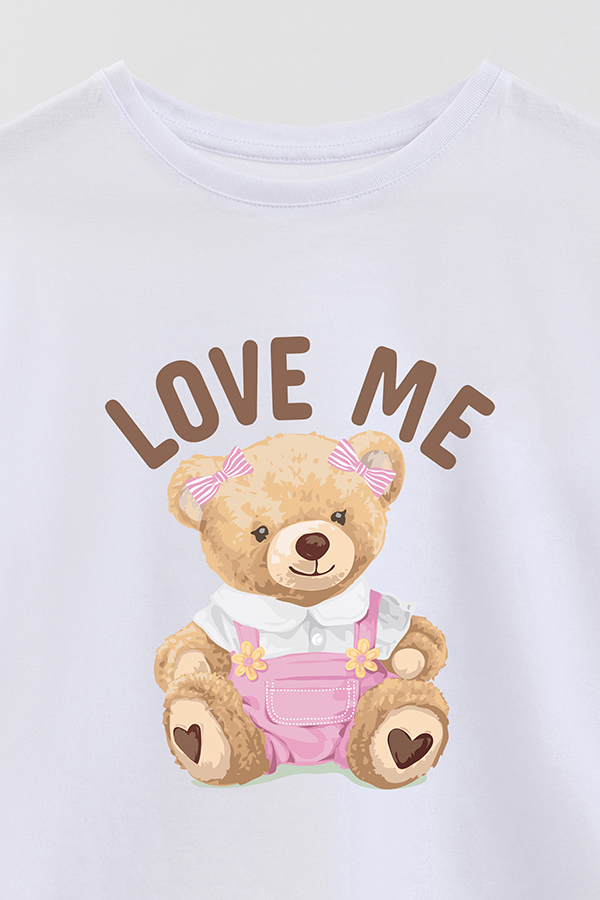 REMERA GB OVERSIZE LOVE ME
