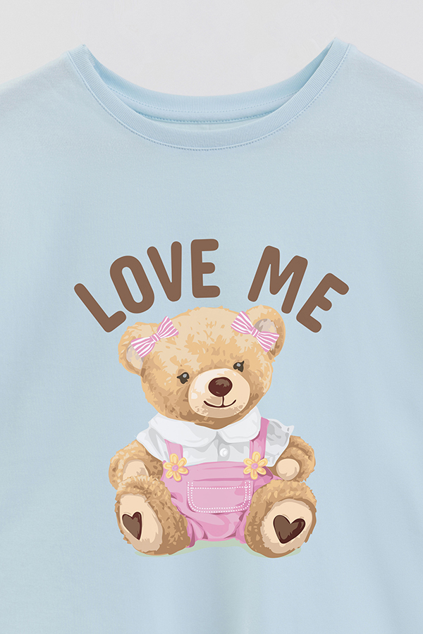 REMERA GB OVERSIZE LOVE ME