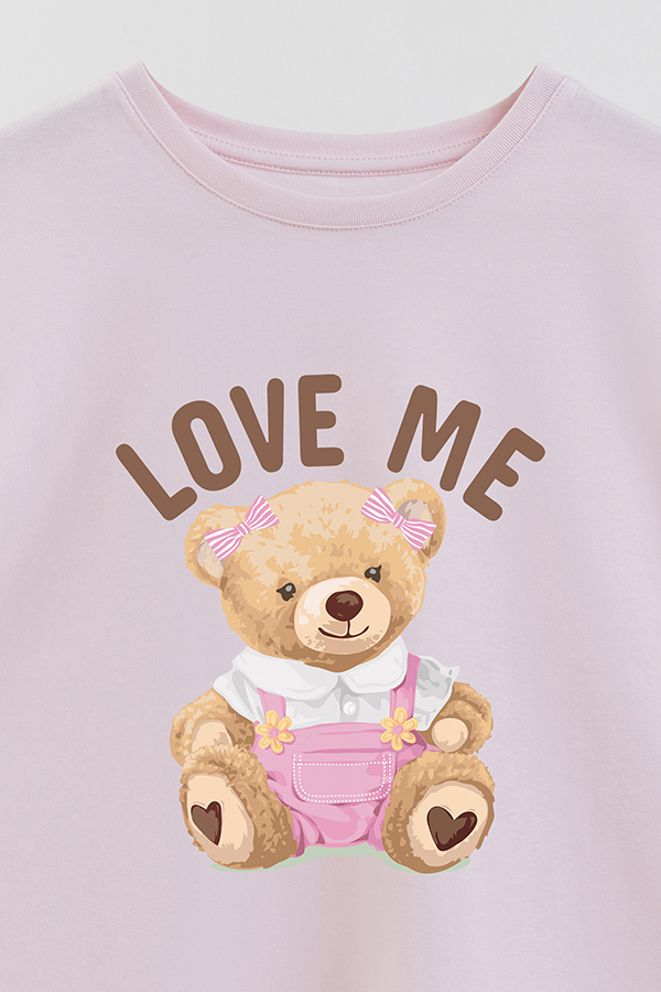 REMERA GB OVERSIZE LOVE ME