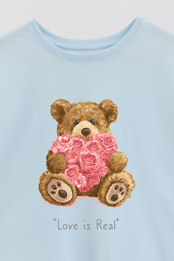 REMERA GB OVERSIZE LOVE IS REAL
