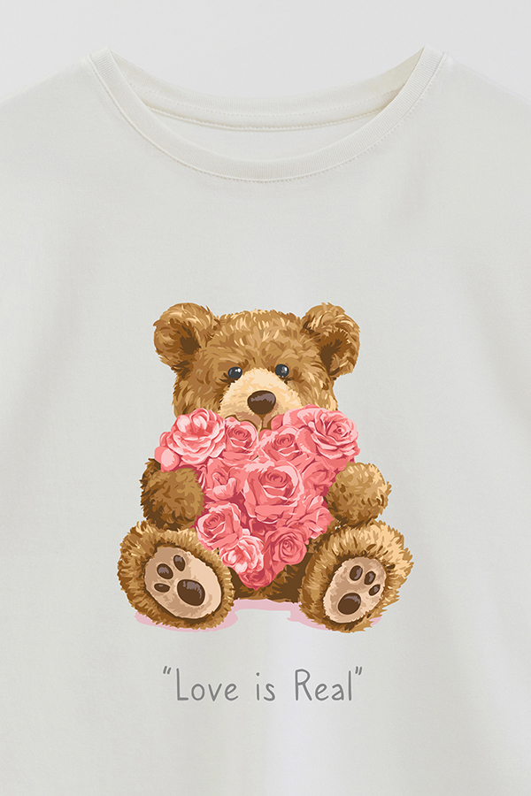 REMERA GB OVERSIZE LOVE IS REAL