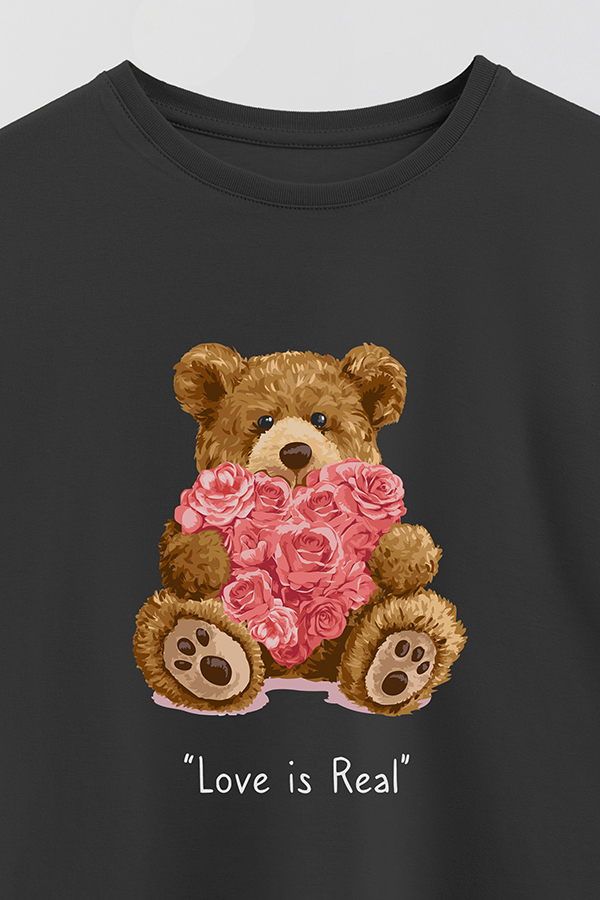 REMERA GB OVERSIZE LOVE IS REAL