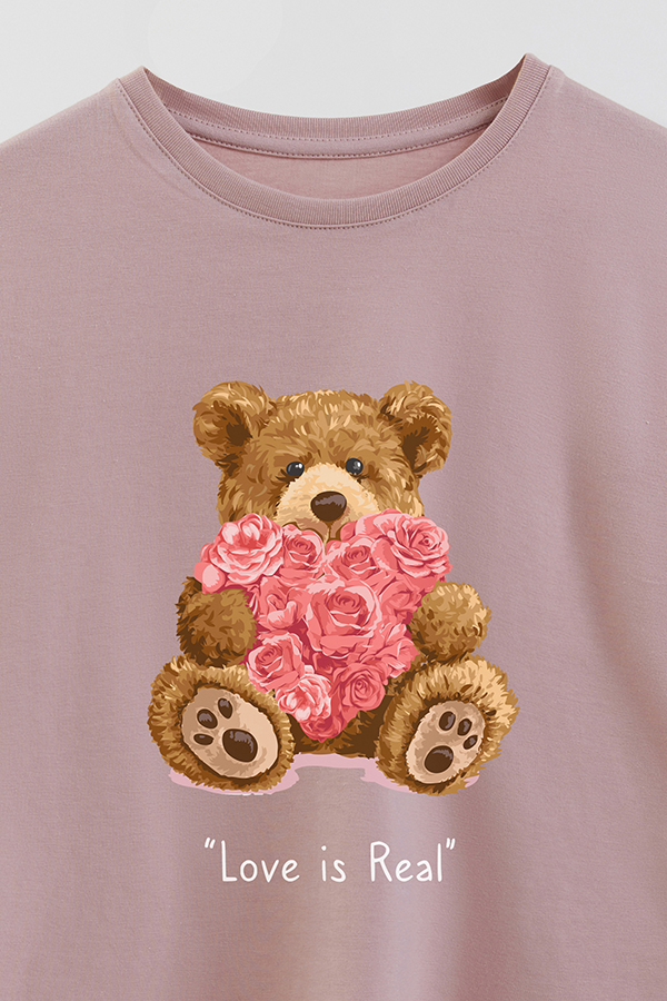 REMERA GB OVERSIZE LOVE IS REAL