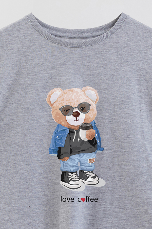 REMERA GB OVERSIZE LOVE COFFEE