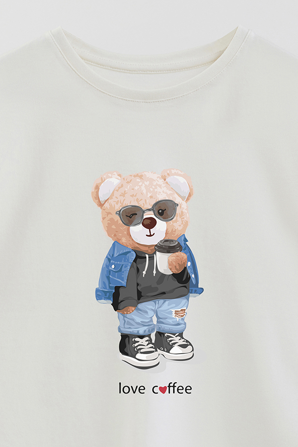 REMERA GB OVERSIZE LOVE COFFEE