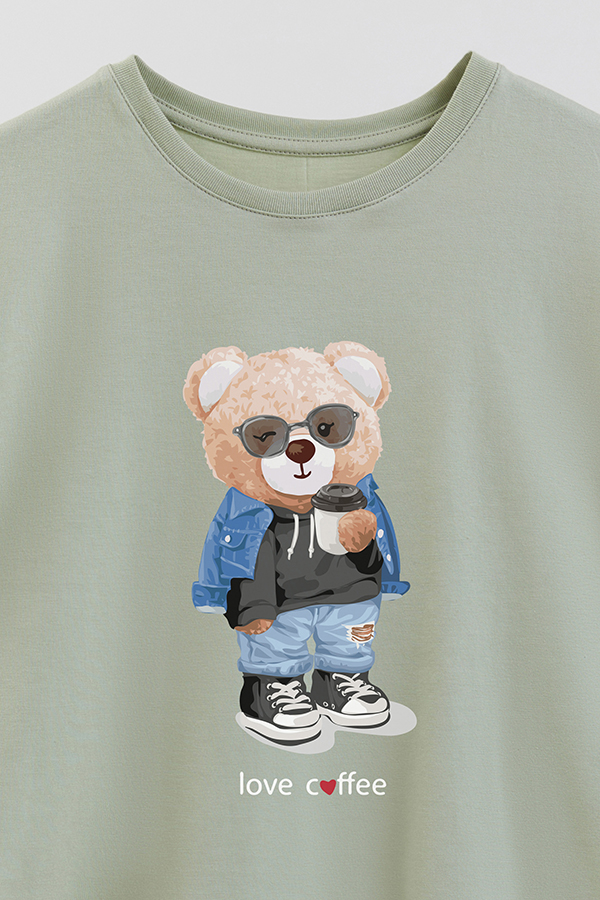 REMERA GB OVERSIZE LOVE COFFEE