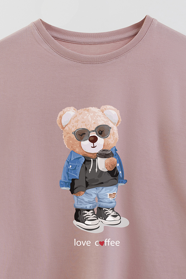 REMERA GB OVERSIZE LOVE COFFEE