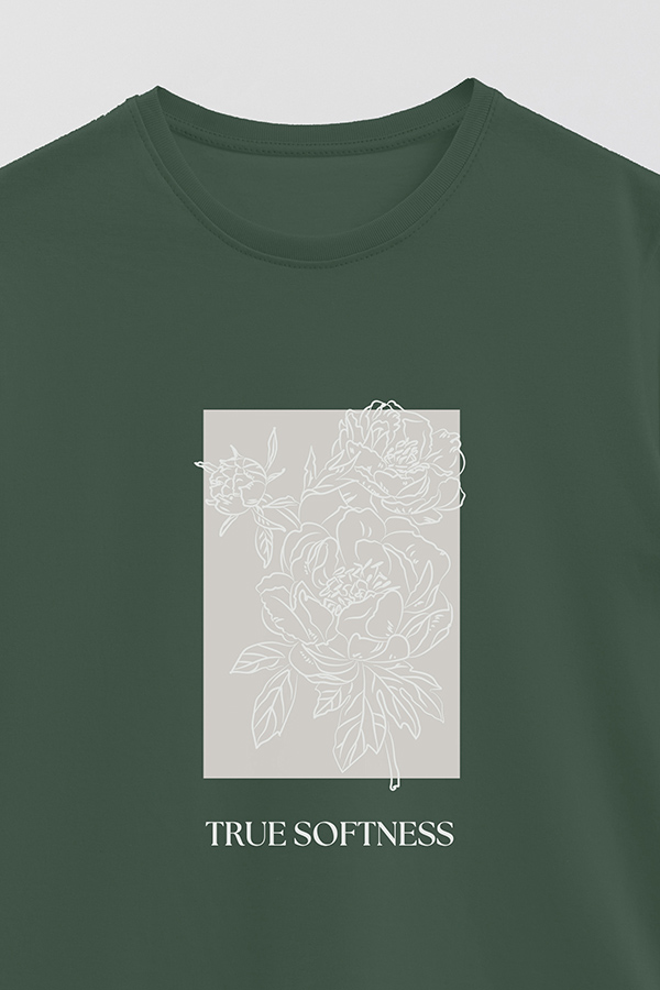 REMERA BASICA ESTAMPADA BT TRUE SOFTNESS