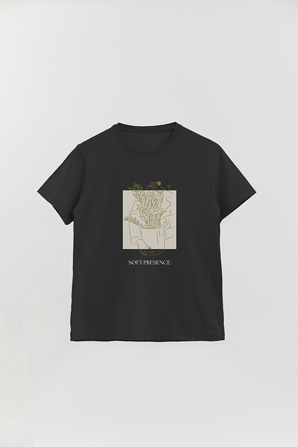 REMERA BASICA ESTAMPADA BT SOFT PRESENCE