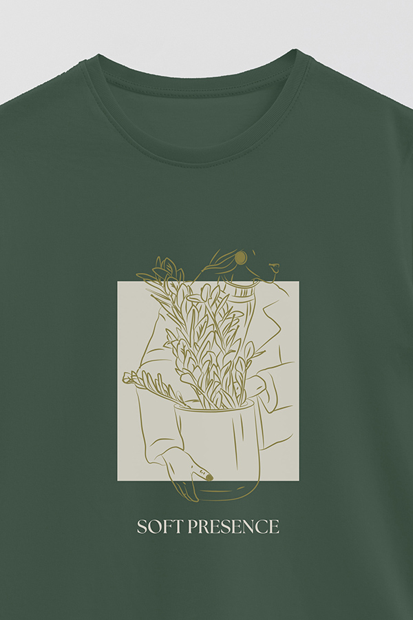 REMERA BASICA ESTAMPADA BT SOFT PRESENCE