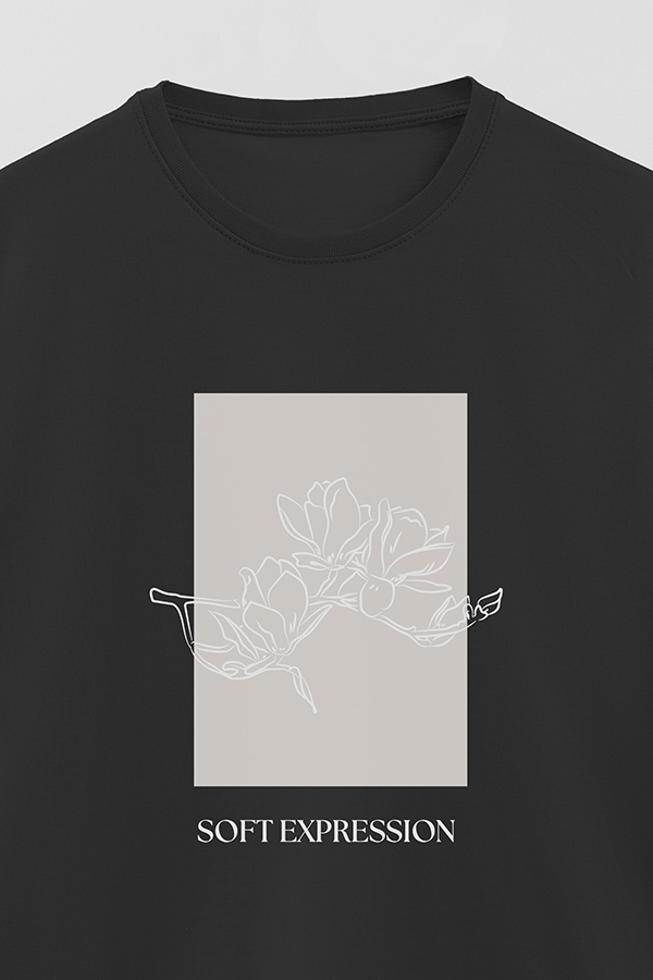 REMERA BASICA ESTAMPADA BT SOFT EXPRESSIONS