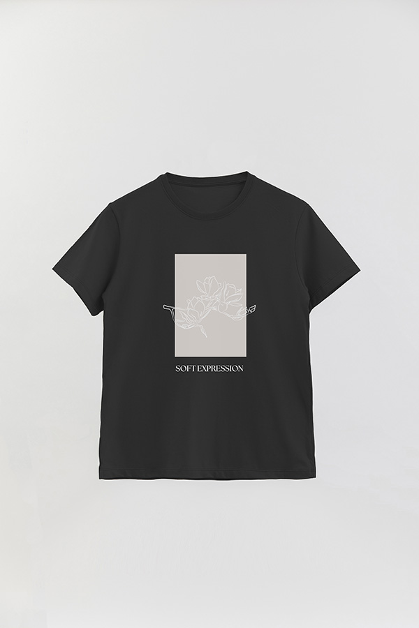 REMERA BASICA ESTAMPADA BT SOFT EXPRESSIONS