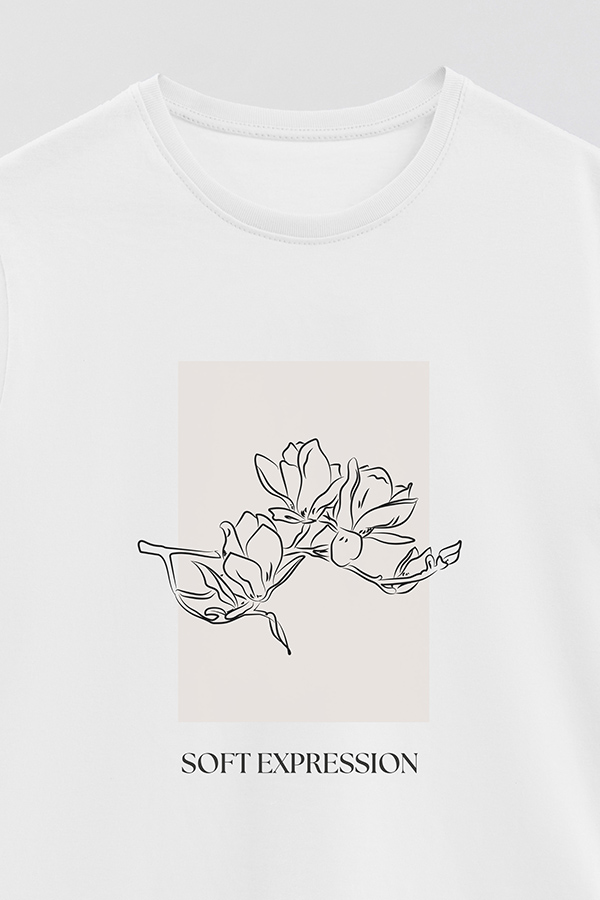 REMERA BASICA ESTAMPADA BT SOFT EXPRESSIONS
