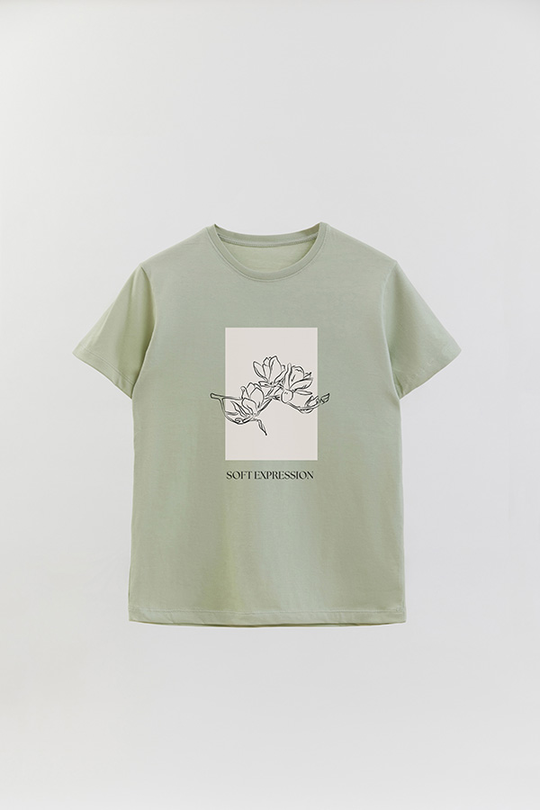 REMERA BASICA ESTAMPADA BT SOFT EXPRESSIONS
