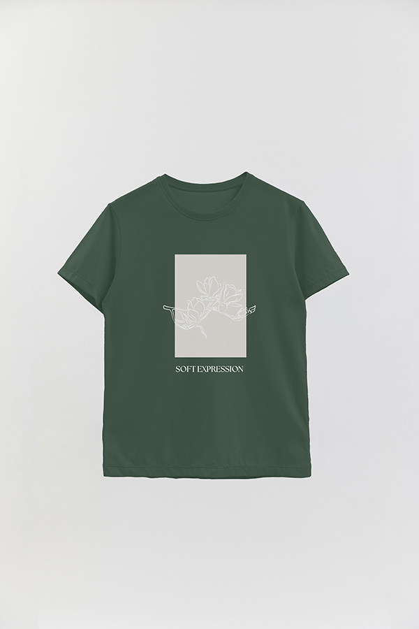 REMERA BASICA ESTAMPADA BT SOFT EXPRESSIONS
