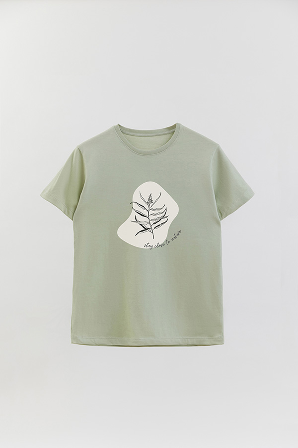 REMERA BASICA ESTAMPADA BT STAY CLOSE