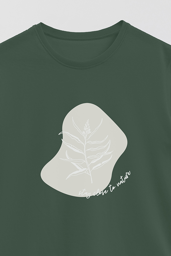 REMERA BASICA ESTAMPADA BT STAY CLOSE