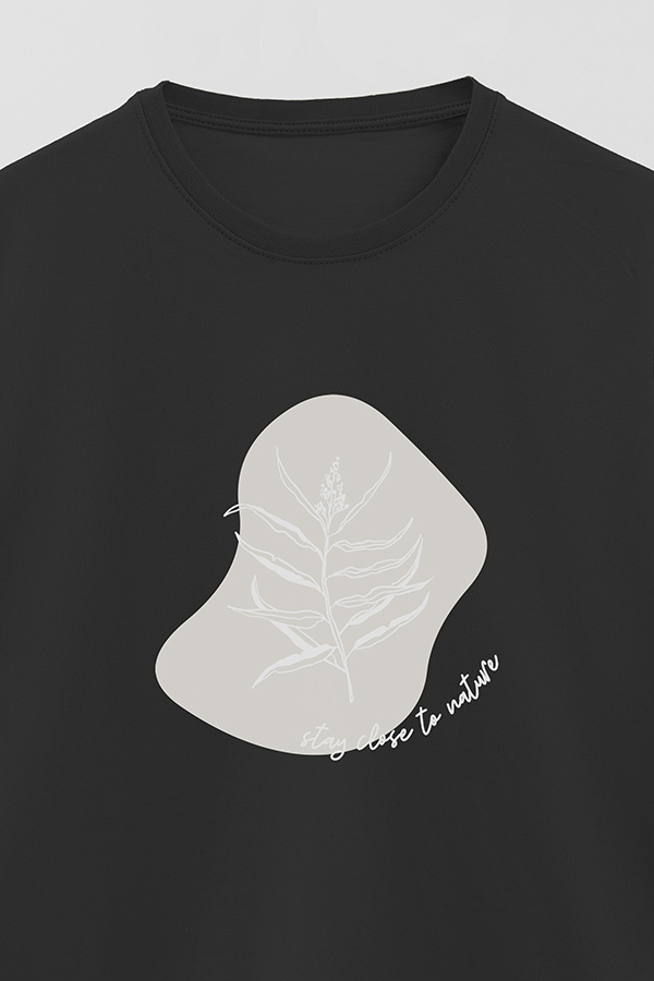 REMERA BASICA ESTAMPADA BT STAY CLOSE