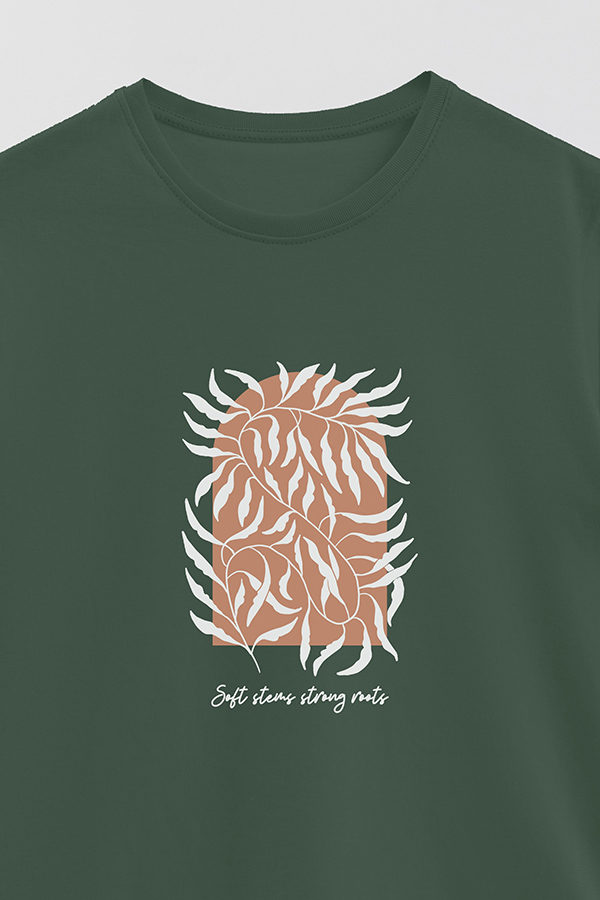 REMERA BASICA ESTAMPADA BT SOFT STEMS