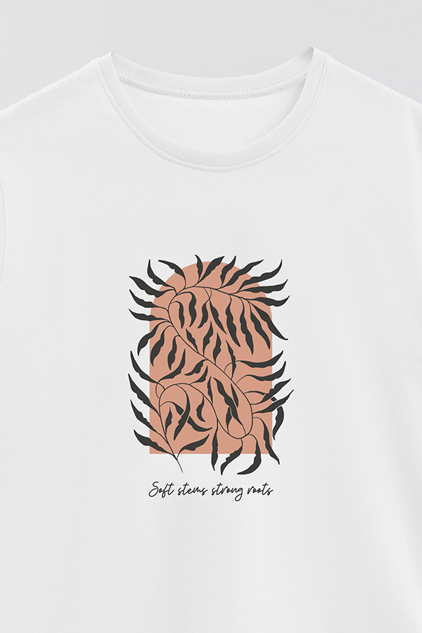 REMERA BASICA ESTAMPADA BT SOFT STEMS