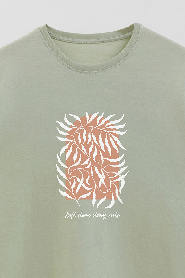 REMERA BASICA ESTAMPADA BT SOFT STEMS