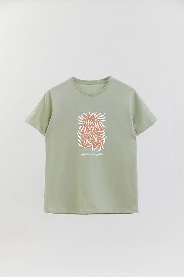 REMERA BASICA ESTAMPADA BT SOFT STEMS
