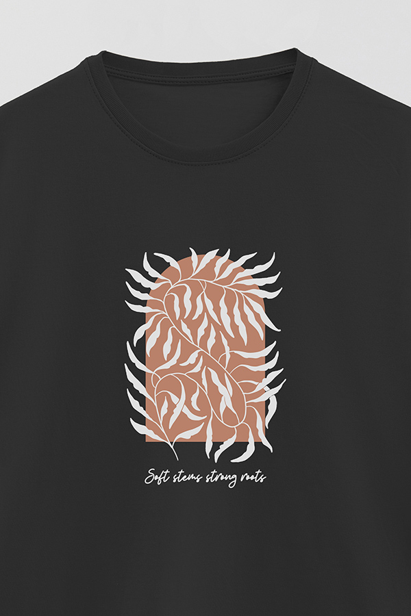 REMERA BASICA ESTAMPADA BT SOFT STEMS
