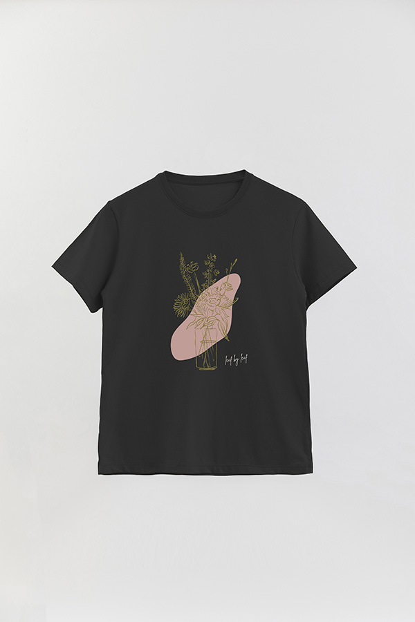 REMERA BASICA ESTAMPADA BT LEAF BY LEAF