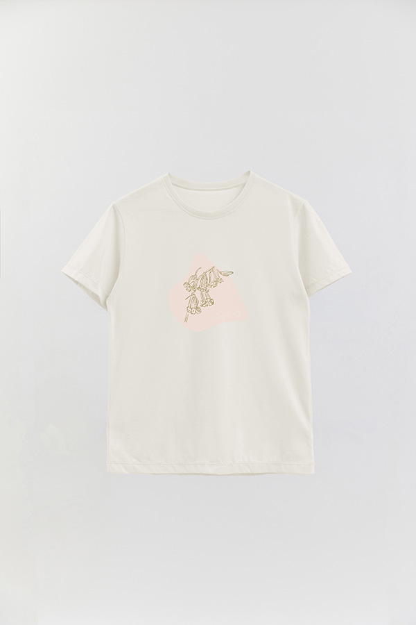 REMERA BASICA ESTAMPADA BT KIND THOUGHTS