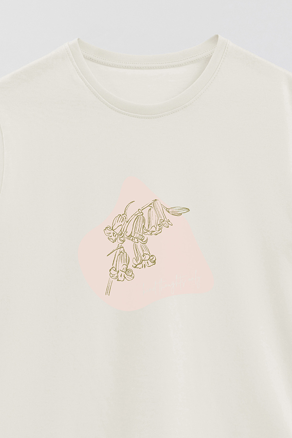 REMERA BASICA ESTAMPADA BT KIND THOUGHTS