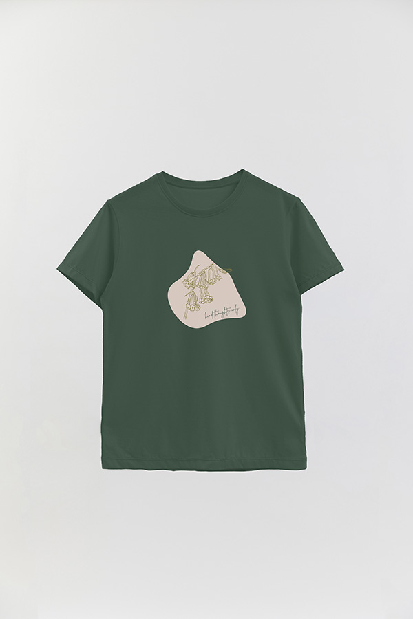REMERA BASICA ESTAMPADA BT KIND THOUGHTS