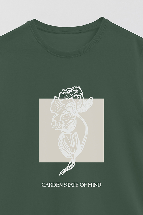 REMERA BASICA ESTAMPADA BT GARDEN STATE