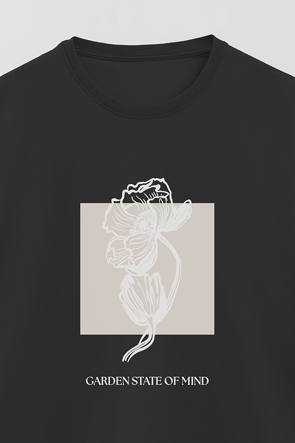 REMERA BASICA ESTAMPADA BT GARDEN STATE